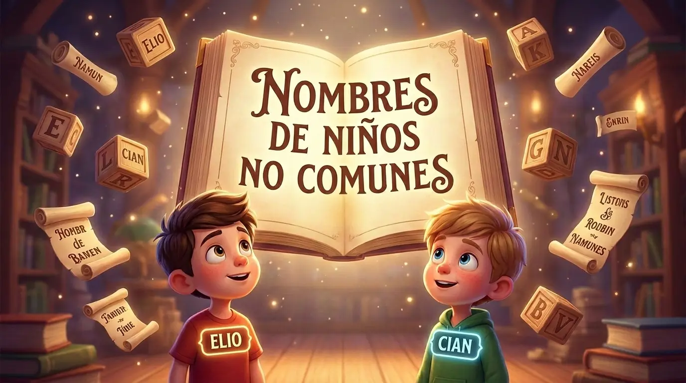 Nombres de Niños No Comunes